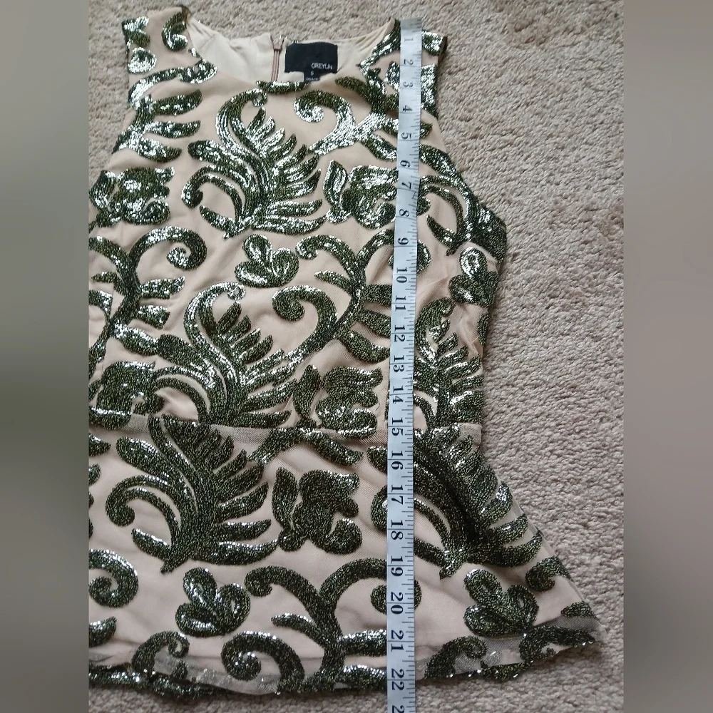 Greylin by Anthropologie Sequined Top size Small - Picture 3 of 7